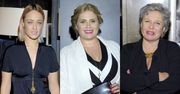 Gwiazdy na premierze spektaklu ,,Udając ofiarę": Krystyna Janda, Elżbieta Romanowska, Matylda Damięcka