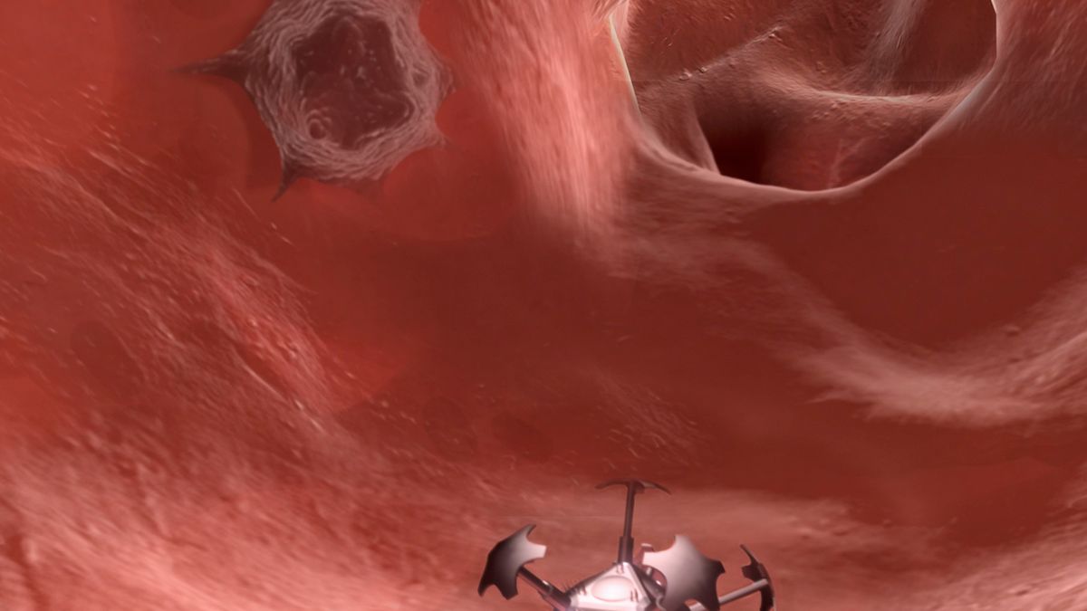 Nanotechnologiczne rakiety eksplorują krew 1