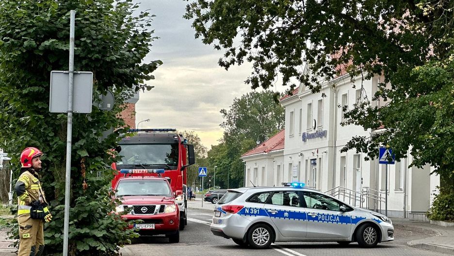 Ewakuacja we Władysławowie