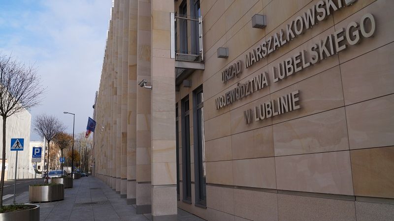 Urząd Marszałkowski Województwa Lubelskiego przy ul. Grottgera 4 w Lublinie