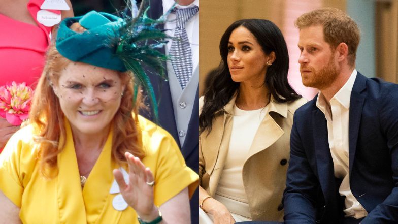 Harry i Meghan Markle otrzymali wsparcie od byłej żony księcia Andrzeja? 