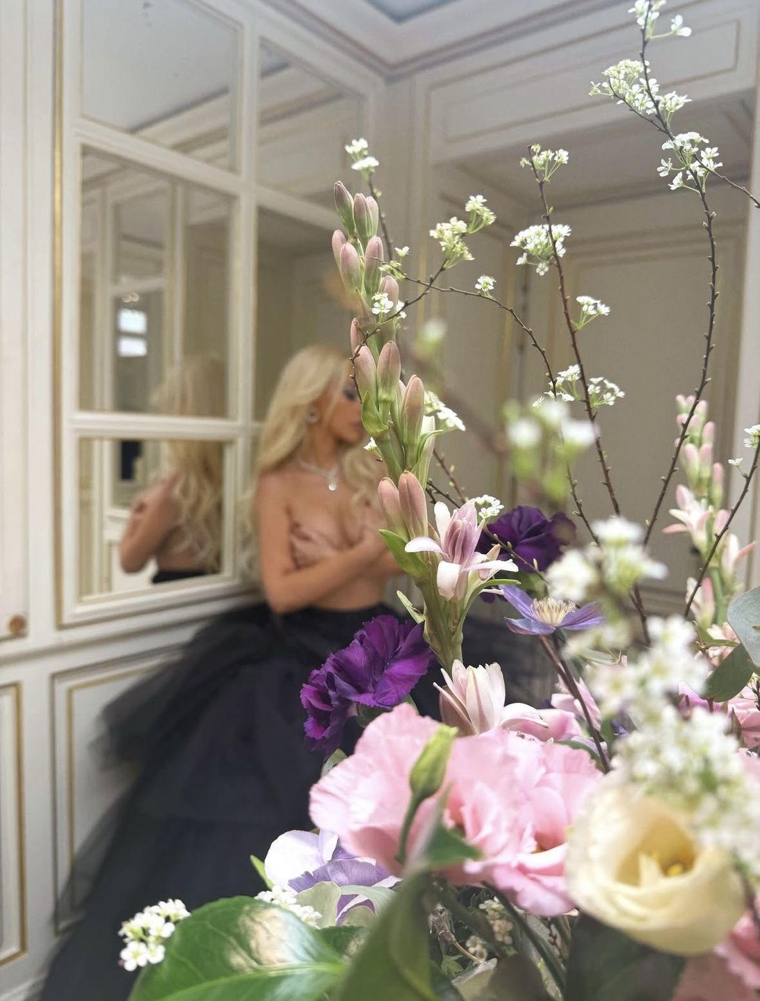 Christina Aguilera na Paris Fashion Week