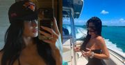 Kylie Jenner prezentuje wdzięki ubrana w skąpe bikini