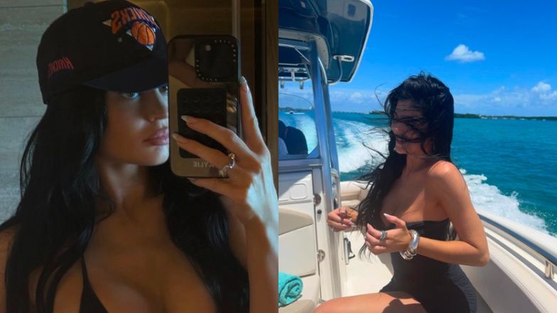 Kylie Jenner prezentuje wdzięki ubrana w skąpe bikini