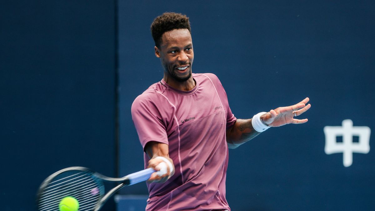 PAP/EPA / Wu Hao / Na zdjęciu: Gael Monfils