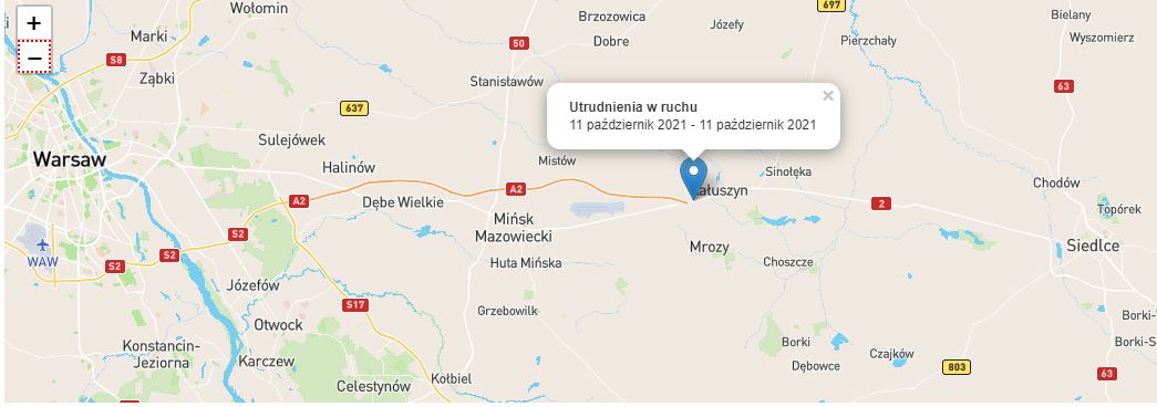 Lokalizacja wypadku