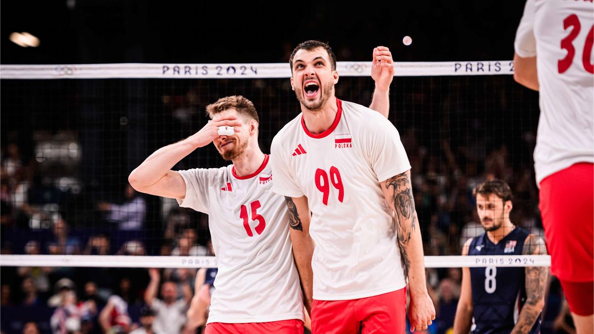 Materiały prasowe / FIVB / Jakub Kochanowski i Norbert Huber