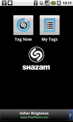 Shazam Android