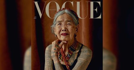 Ma 106 lat i mnóstwo tatuaży. Artystka z Filipin została najstarszą modelką Vogue’a