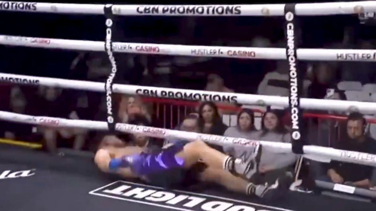 Materiały prasowe / CBN Promotions / Isaac Avelar został ciężko znokautowany