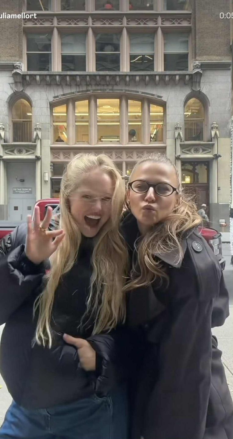 Anna Lewandowska podbija Nowy Jork w asyście Julii Tychoniewicz