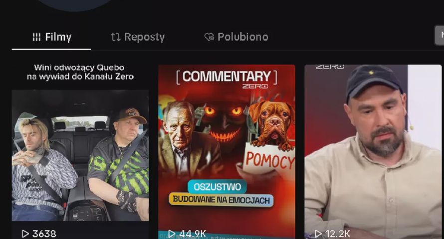 Na TikToku najbardziej angażujący Kanał Zero