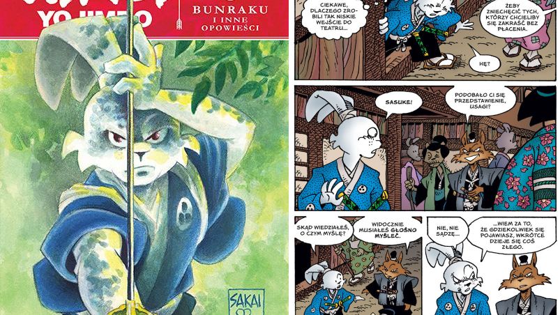 Usagi Yojimbo: Bunraku i inne opowieści, Egmont 2021