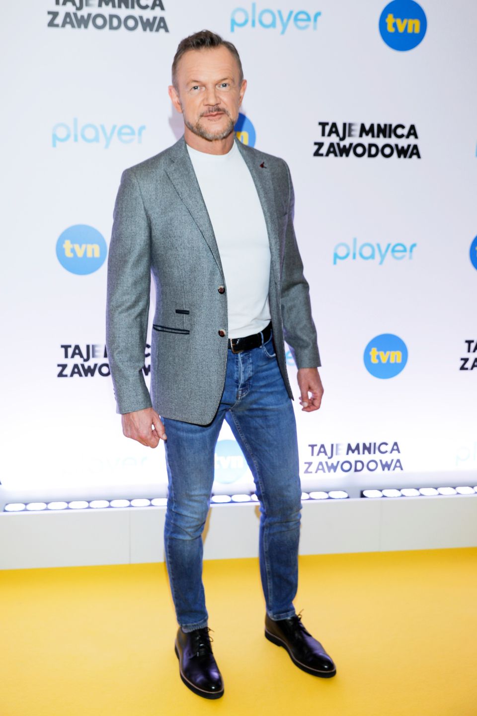 Cezary Pazura - Gwiazdy promują serial Tajemnica zawodowa