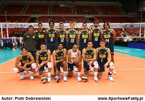 Brazylia jest faworytem nie tylko grupy B, ale całych rozgrywek Foto: FIVB