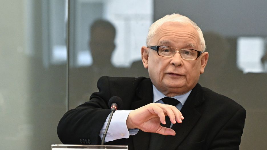 Jarosław Kaczyński na komisji