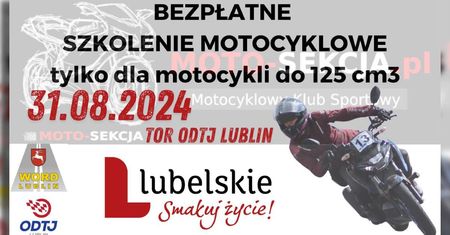 Bezpłatne szkolenie dla motocyklistów na 125 cm3 w Lublinie – zapisz się już dziś!