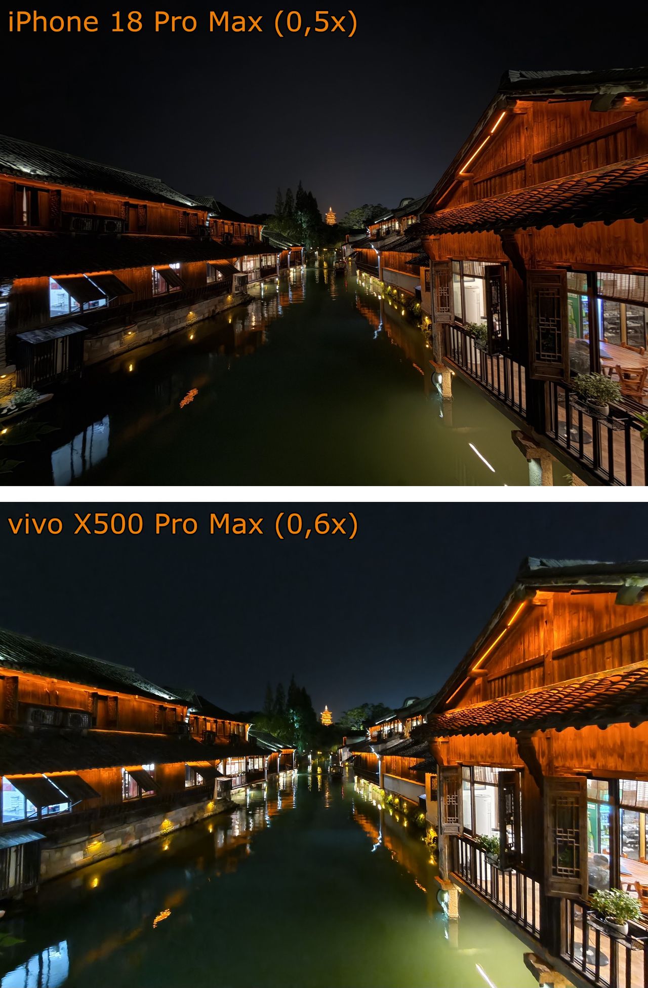 iPhone 18 Pro Max vs vivo X500 Pro Max