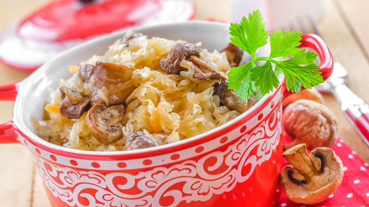 Kapusta z grzybami na Wigilię wymaga odpowiedniego przygotowania