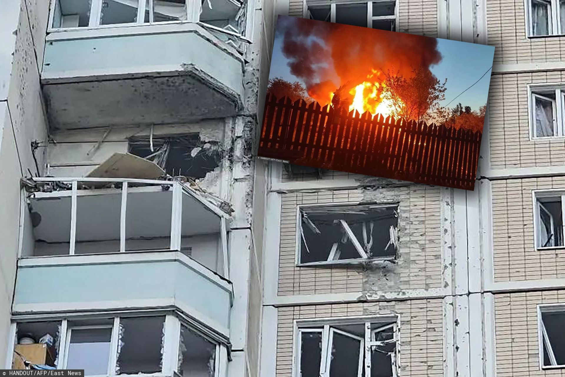 Ukraińskie drony nad Rosją. Płonie rafineria, zamknięte lotniska