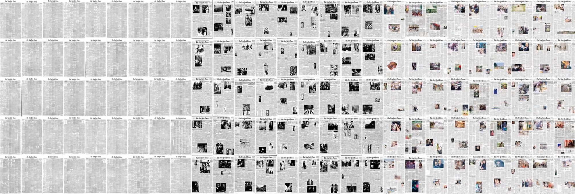 Na podstawie okładek NY Times widać, jak fotografia zyskiwała na popularności 2