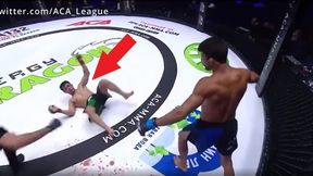 Brutalny nokaut w Moskwie. Pierwszy cios widać dopiero na powtórce