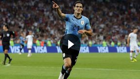Mundial 2018. Urugwaj - Portugalia. Gol Cavaniego na 2:1 dla Urugwaju (TVP Sport)
