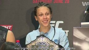 Joanna Jędrzejczyk: Ten pas jest motywacją do działania