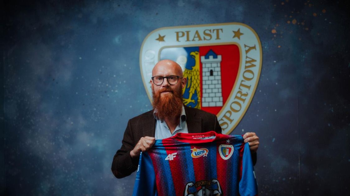 Materiały prasowe / Piast Gliwice / Na zdjęciu: Max Mölder został nowym trenerem Piasta Gliwice