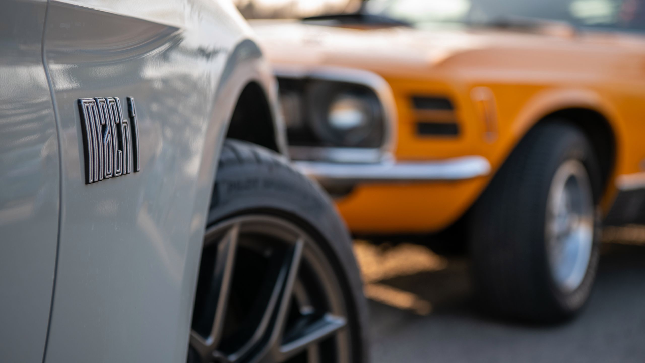 Ford Mustang Mach 1 (2022) vs. Ford Mustang Mach 1 428 Cobra Jet (1970)