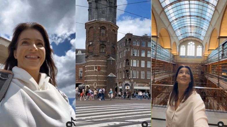 Anna Dereszowska relacjonuje pobyt w Amsterdamie