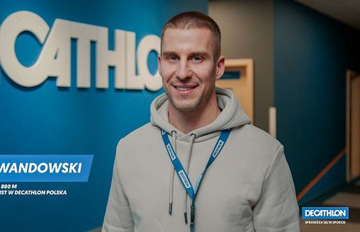 Olimpijczyk Marcin Lewandowski w zespole marketingu Decathlon Polska