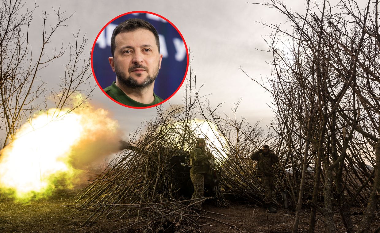 Zełenski believes that the situation on the front in Ukraine has improved.