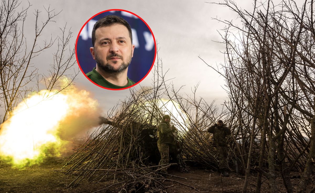 Zełenski uważa, że sytuacja na froncie w Ukrainie się poprawiła