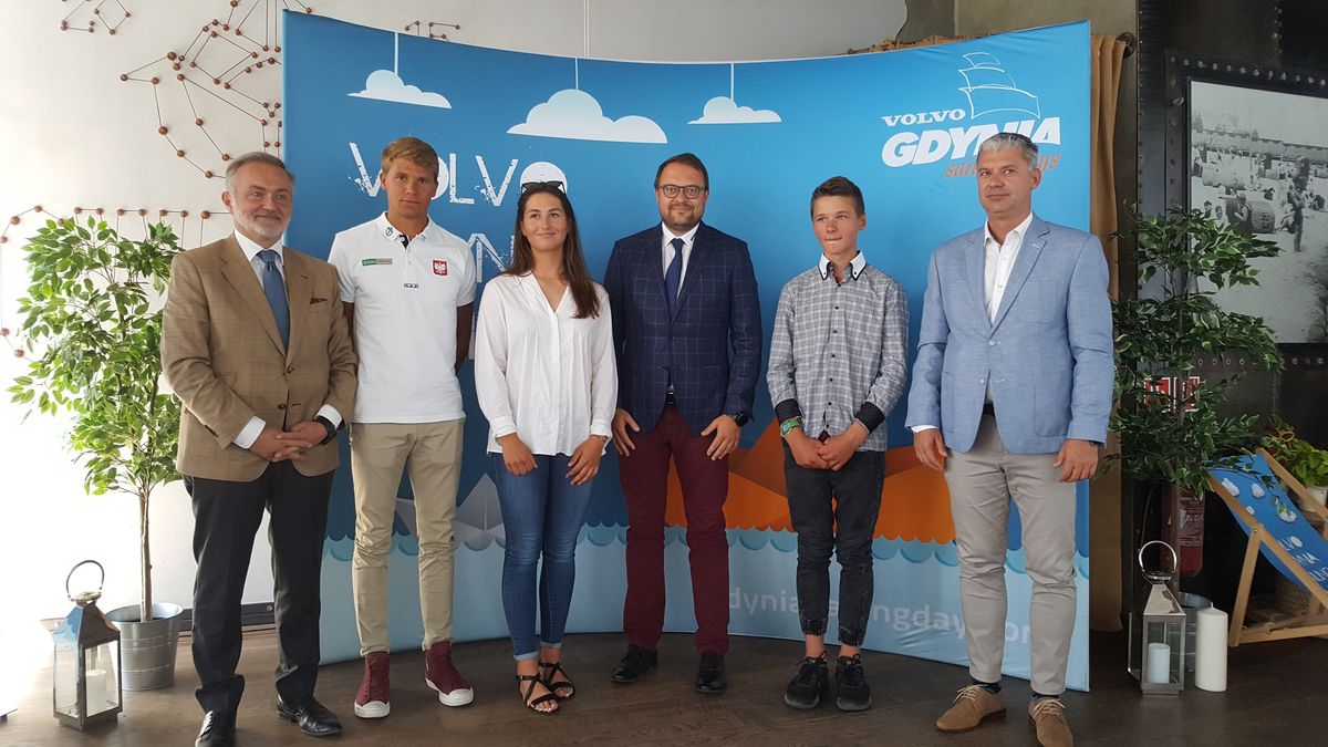 Materiały prasowe / gdyniasport.pl / Na zdjęciu: Konferencja prasowa przed rozpoczęciem Volvo Gdynia Sailing Days 2018