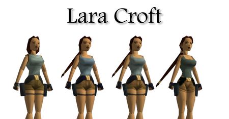 Jak zmieniali się: Lara, Ryu, Scorpion, Mario i Snake