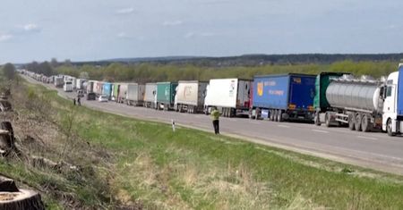 Gigantyczny sznur ciężarówek. Dzieje się na polsko-ukraińskiej granicy