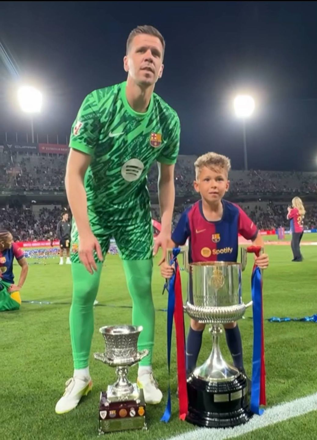 Liam i Wojtek Szczęśni 