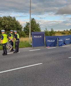 Horror na głównej drodze w Suwałkach. Motocyklista został przepołowiony