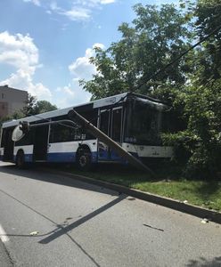 Wypadek autobusu w Katowicach. Są ranni