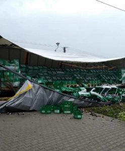 Kielce. Awaria na DK73. Drogę zablokowały transportery piwa