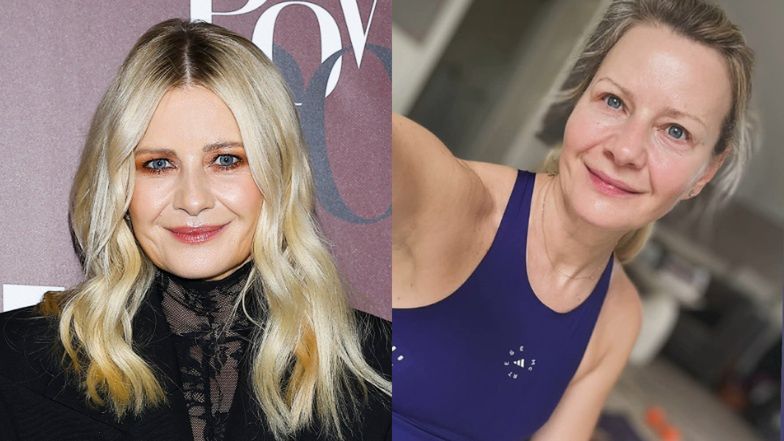 Pilatesiara Małgorzata Kożuchowska BEZ MAKIJAŻU wylewa SIÓDME PO