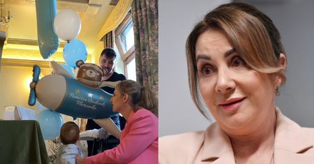 Danuta Martyniuk nie pojawiła się na roczku wnuka Floriana. Nabrała wody w usta