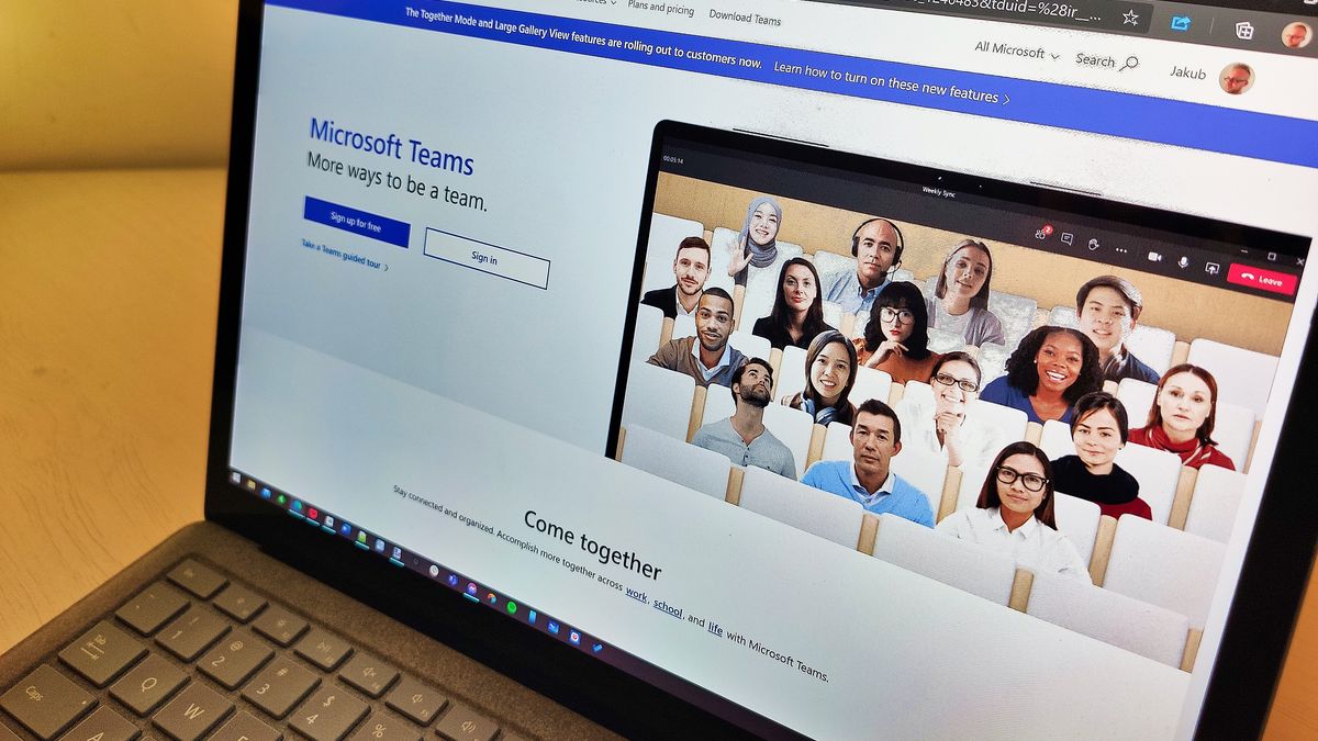 Microsoft Teams w wersji osobistej już na przeglądarkach, fot. wp.pl/Jakub Krawczyński