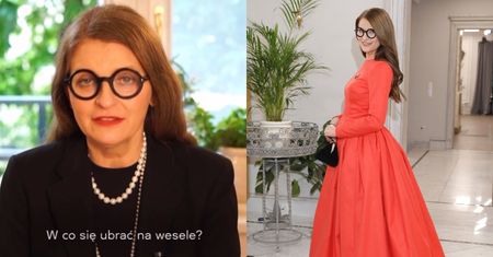 Irena Kamińska-Radomska tłumaczy, jak ubrać się na wesele. Fani bez litości: "Pani jest z INNEGO ŚWIATA" (WIDEO)