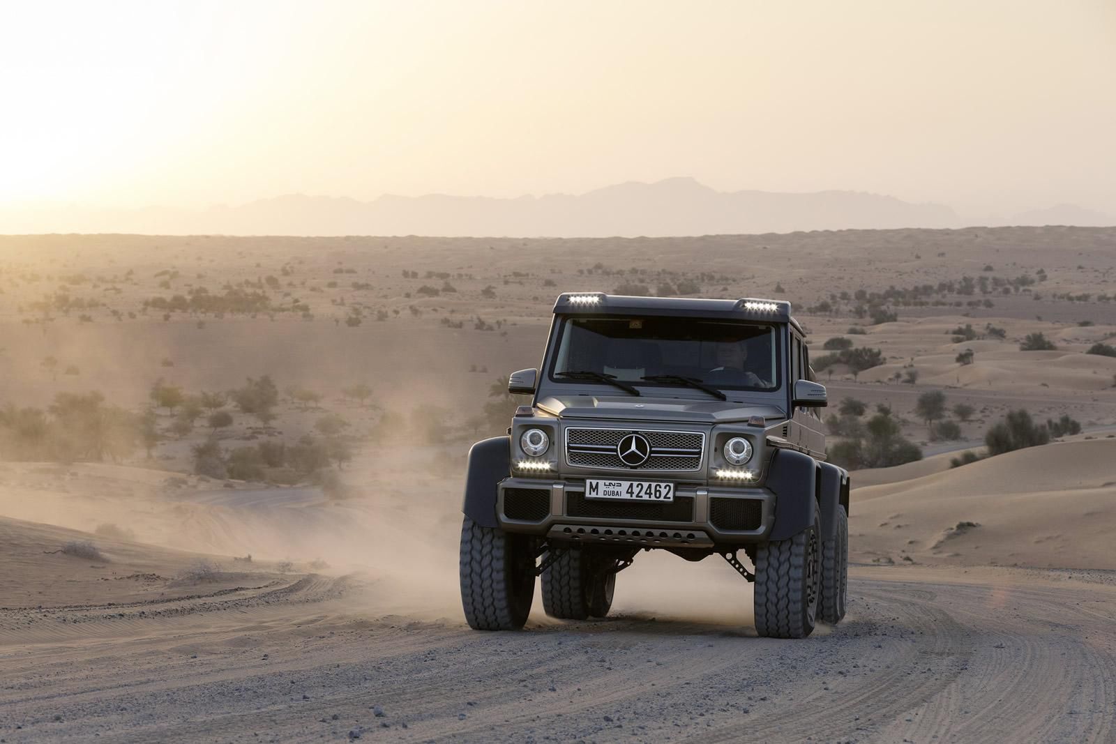 Mercedes-Benz G63 AMG 6x6 - terenowy potwór [galeria] 52
