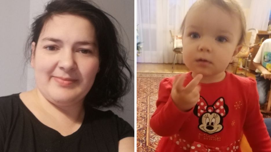 Pani Natalia i jej najmłodsza córka Julianna