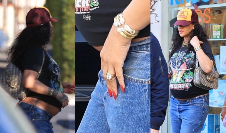 Rihanna kompletuje wyprawkę dla dziecka