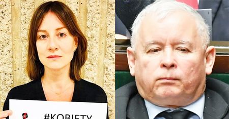 Ostaszewska komentuje przemówienie Kaczyńskiego: "Wara od moich dzieci!"