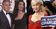 Gwiazdy na rozdaniu Złotych Globów: Promowali akcję "Jestem Charlie"!